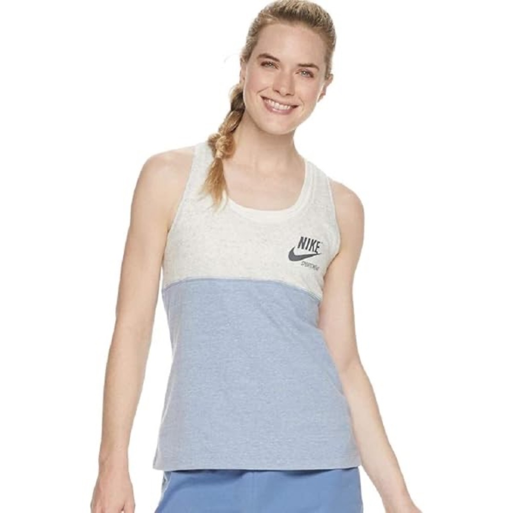 Nike White Tank Top